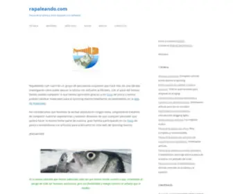 Rapaleando.com(Pesca) Screenshot