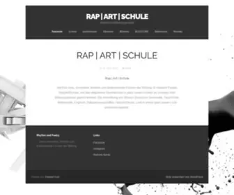 Rapartschule.de(RAP) Screenshot