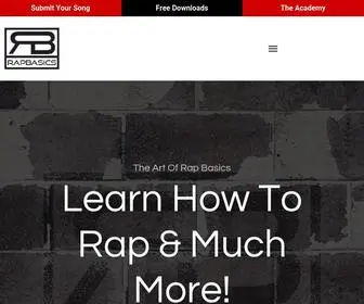 Rapbasics.com(Free Trainings & Resources) Screenshot