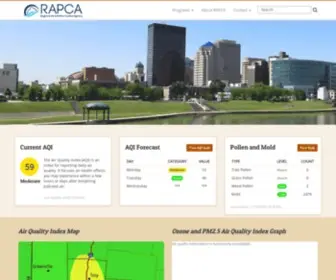 Rapca.org(Regional Air Pollution Control Agency) Screenshot