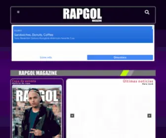 Rapgol.com.br(Vivência das Ruas) Screenshot