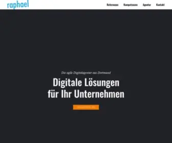 Raphael-GMBH.de(Raphael GmbH) Screenshot