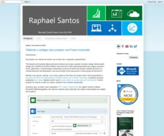 Raphael-Santos.net(Raphael Santos) Screenshot