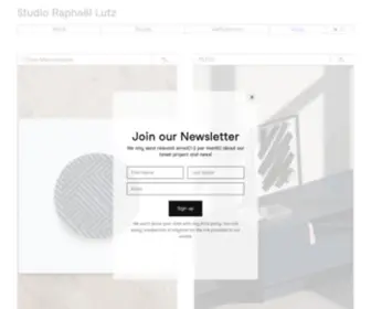 Raphaellutz.ch(Projets) Screenshot