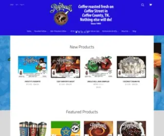 Raphaelscoffee.com(Raphael's Roastery) Screenshot