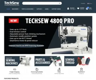 Raphaelsewing.com(Techsew Sewing Machines) Screenshot