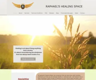 Raphaelshealingspace.com.au(Our practice at St Kilda Rd Melbourne offers you 3 energy healing modalities) Screenshot