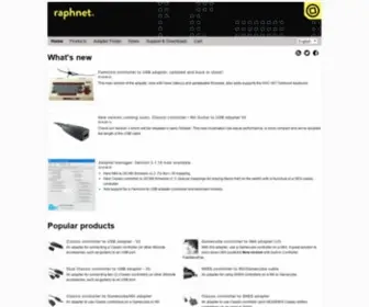 Raphnet-Tech.com(Raphnet technologies) Screenshot