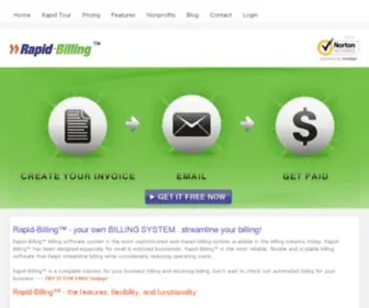 Rapid-Billing.com(Billing System) Screenshot