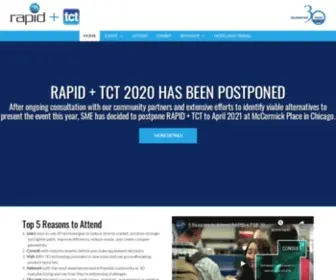 Rapid3Devent.com(RAPID + TCT) Screenshot