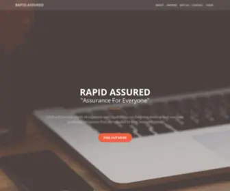 Rapidassured.com(Rapid Assured single) Screenshot