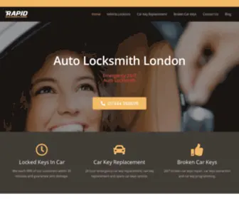 Rapidautolocksmith.london(Auto Locksmith London) Screenshot