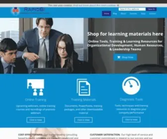 Rapidbi.com(Online Training Courses) Screenshot