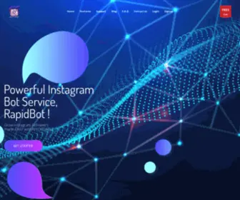 Rapidbot.co(We Help You Get Real Instagram Followers & Likes Quickly & Easily . To Proof That our Instagram Bot) Screenshot