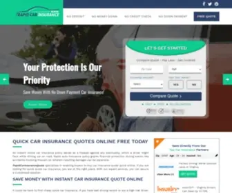 Rapidcarinsurancequote.com(Rapid Car Insurance Quote) Screenshot