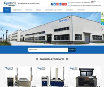 Rapidcnctech.com(CNC láser) Screenshot