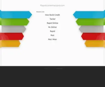 Rapidcontentwizard.com(Rapidcontentwizard) Screenshot