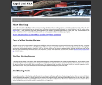 Rapidcoolusa.com(Misting Cooling Systems) Screenshot