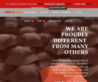 Rapidcrypto.net(Free Crypto) Screenshot