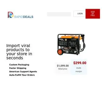 Rapiddeals.com(RapidDeals) Screenshot