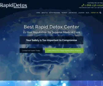Rapiddetox.com(Rapid Detox) Screenshot