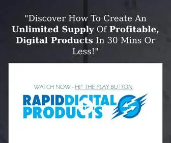 Rapiddigitalproducts.com(Create Information Products Fast) Screenshot