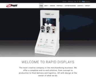 Rapiddisplays.com(Rapid Displays) Screenshot