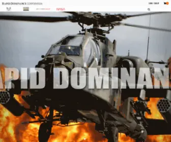Rapiddominance.com(Military Apparel at Rapid Dominance) Screenshot
