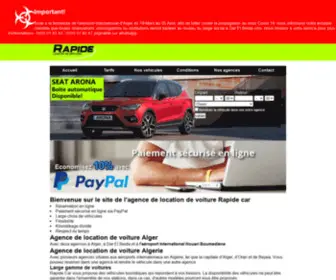 Rapidecar.com(Rapide car: La solution de vos délplacements) Screenshot