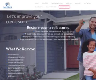 Rapidelitefinancial.com(Rapid Elite Financial Services) Screenshot