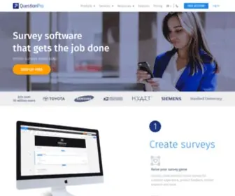 Rapidengage.com(Free survey software) Screenshot