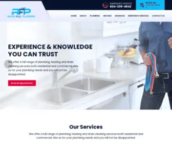 Rapidfloplumbing.com(Rapid Flo Plumbing) Screenshot
