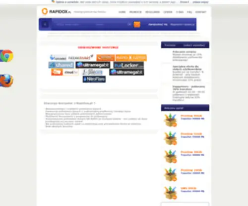 Rapidhost.pl(Rapidhost) Screenshot
