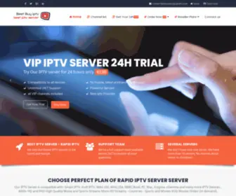 Rapidiptvserver.com(IPTV Subscription) Screenshot