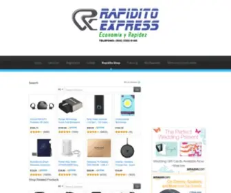 Rapiditoexpress.com(Rapidito Shop) Screenshot