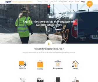 Rapidlarmcentral.se(Rapid) Screenshot