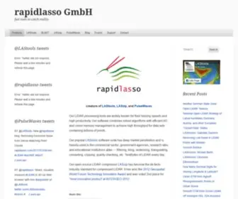 Rapidlasso.com(Rapidlasso GmbH) Screenshot