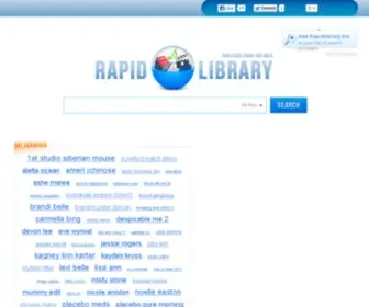 Rapidlibrary.com(Your Media Search Engine) Screenshot