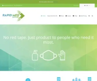 Rapidmedsupplies.com(Rapidmedsupplies) Screenshot