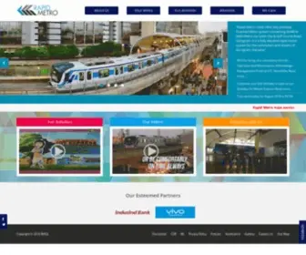 Rapidmetrogurgaon.com(Rapid Metro Gurgaon) Screenshot