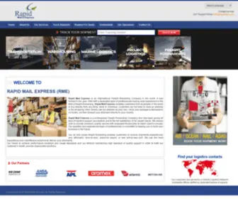 Rapidmex.com(Rapid Mail Express) Screenshot