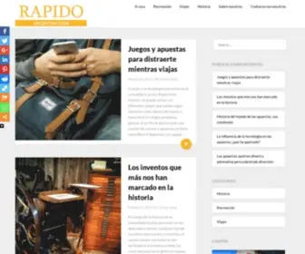 Rapido-Argentino.com(ómnibus) Screenshot