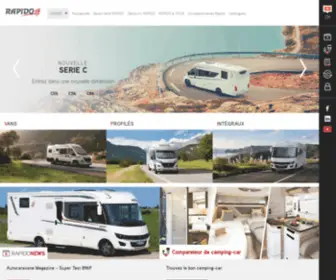Rapido-Camping-Car.ch(Camping-cars RAPIDO Suisse) Screenshot
