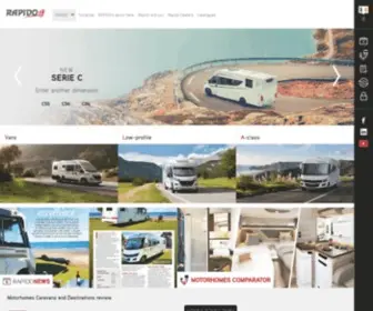 Rapido-Motorhome.ie(Motorhomes RAPIDO Ireland) Screenshot