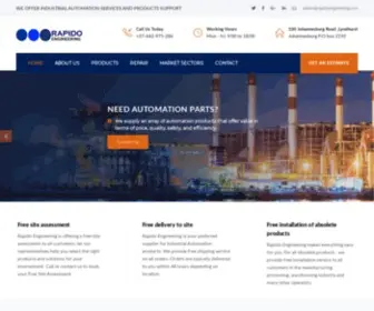 Rapidoengineering.com(Rapido Engineering) Screenshot