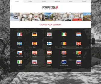 Rapido.fr(Camping-cars RAPIDO France) Screenshot