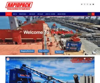 Rapidpack.ca(Rapidpack Corporation) Screenshot