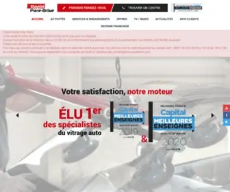 Rapidparebrise.fr(Rapid Pare) Screenshot