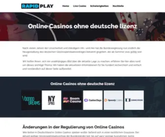 Rapidplay.com Screenshot