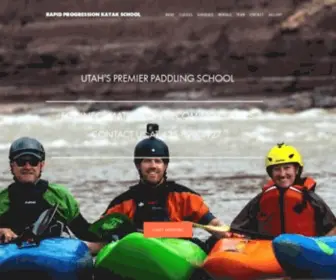 Rapidprogressionkayak.com(RAPID PROGRESSION KAYAK SCHOOL) Screenshot